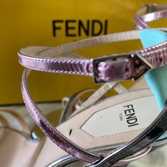Fendi Metallic Heels - Picture 9 of 9